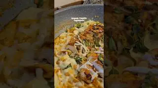 Kremali Tavuklu Tagliatelle #makarnatarifi #tagliatelle