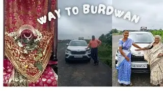 Way TO to BURDWAN By Car #kushaq #sarvamangalatemple #krishnasayor #motababa #burdwan #india #travel