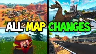 ALL *NEW* MAP CHANGES SEASON 5! DURRR BURGER RETURNS! FORTNITE UPDATE v5 SEASON 5! (Battle Royale)