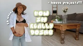 SECOND PREGNANCY HITS HARD 😅 | Solo Mom Day & Starting New House Projects! (LINSY HOME Dresser)