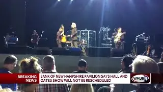 Bank of NH Pavilion: No make up date for Hall and Oates show