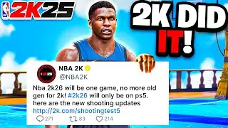 NBA 2K26 NEWS 😱 2K25 SHOOTING UPDATE