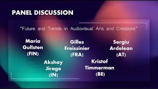 Panel discussion - Future and Trends in Audiovisual Arts and Creations | AVARA Art&Tech 2025