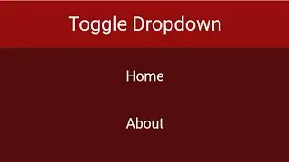 How to toggle dropdown and close dropdown from anywhere with Javascript.