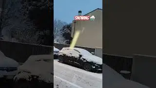 It's snowing in my place. #highlights #followers #supporters #snowfall