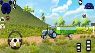 Offroad Cargo Tractor Trolley Driving - Indian Tractor Simulator 2 - Android GamePlay 