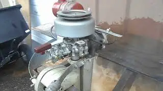 1946 Scott Atwater Model 367, 3.6 hp, Test Run #2