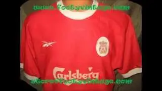Vintage Liverpool FC shirt season 1998-2000