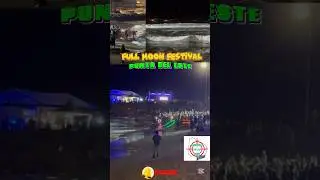 Surf Nocturno. As&iacute; se vivi&oacute; el #fullmoon #festival #puntadeleste #uruguay #shorts #surfing #surf