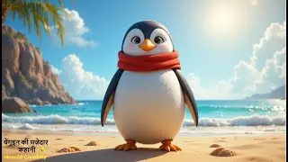 पेंगुइन की मज़ेदार कहानी ! Kid cartoon story! kid funny video! Bacho ke khani!{Himachli Creativity}