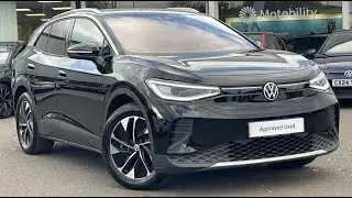 Approved Used Volkswagen ID.4 Match 77kWh Pro 286PS 4Motion in Black | CY24EEJ | Wrexham Volkswagen