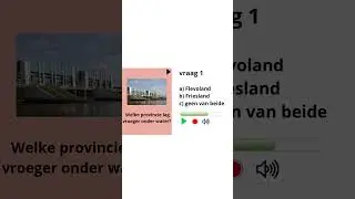 Practice your KNM with me and test your knowledge of the Netherlands!