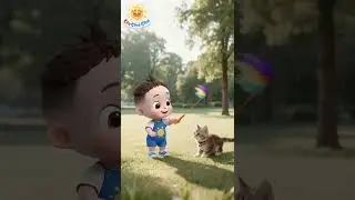 Baby and Kitty Play Together 👶🏻😺 | LiaChaCha #shorts #baby