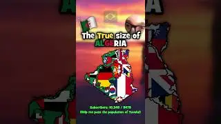 The True Size of ALGERIA (5/264)