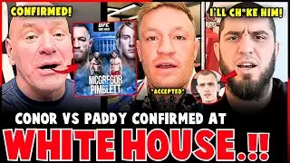 Conor McGregor vs Paddy Pimblett CONFIRMED at WHITE HOUSE! | Islam Makhachev vs Ian Garry IS NEXT?!