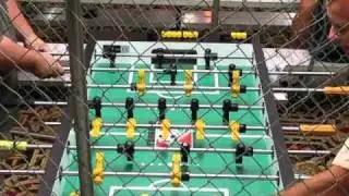 Adkisson vs Nevois Game 1 Missouri Open Foosball Championships