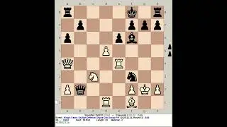 Stockfish 250702 против Присница 2 | Королевская пешка: Сицилианская защита #шахматы