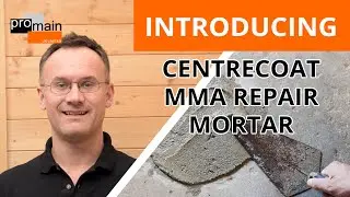 Introducing Centrecoat MMA Repair Mortar | Promain.co.uk