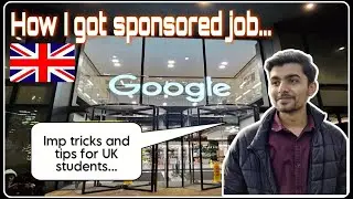 TIPS TO GET SPONSORED JOB IN UK 🇬🇧 | मुजे केसे मिली IT मे  @Nirmal Unagar