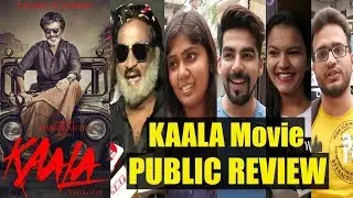 Rajnikanth KAALA Movie PUBLIC Review | First Day First Show | Rajnikanth, Nana Patekar, Huma Qureshi