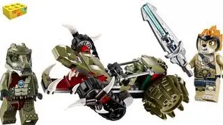 Lego Legends Of Chima Crawleys Claw Ripper Review 70001