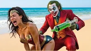 Unexpected Team Up | Joker Kidnapped Super Woman | Joker vs Hulk Fight #2