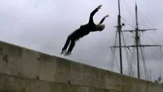 amazing back-flip expert Sol Legend at Ramsgate Beach