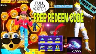 Free redeem code glitch Claim Kare🔥Golden Criminal Bundle Free Trick😍Top Criminal Ring Event