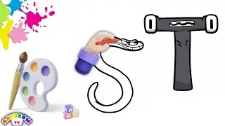 Learn STU/Alphabet Lore Letters/Fast, Fun & Easy English Alphabet Learning for Kids/Drawing/Coloring