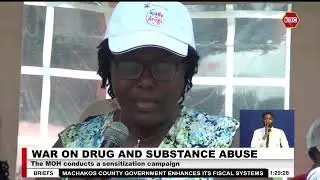The MOH conducts a sensitization campaign on drug and substance abuse