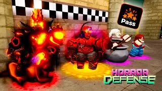 Я получил все новые отряды из Haunted Pass! + новый код! | Horror Tower Defense