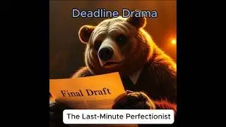 Animal Office Antics &ndash; Deadline Drama - The Last Minute Perfectionist