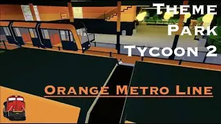 Монорельсовая дорога Theme Park Tycoon 2: Оранжевая линия