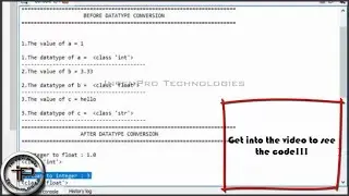 How To Convert DataType In PYTHON  ||  Inten-Academy