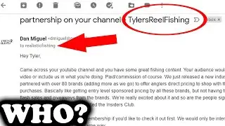 Ridiculous Fishing Sponsor! Youtube Fishing Videos and SPAM Marketing
