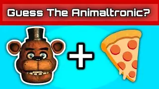 The ULTIMATE FNAF Emoji Quiz 😬🐻🍕 (30+ Animaltronics)