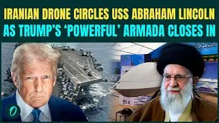 Iran TRIES TO ATTACK Trump’s Nuclear Warship? Iranian Drone BUZZES USS Abraham Lincoln| US vs Iran