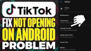 Как исправить проблему с открытием TikTok на Android (2025)