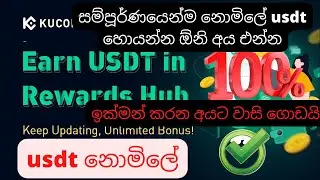 usdt free II kucoin reward hub airdrop II withdraw make money online free 2022 usdt #kucoin