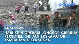 Hari Ke-4 Operasi Longsor Cisarua, Personel TNI Dan Ekskavator Tambahan Dikerahkan