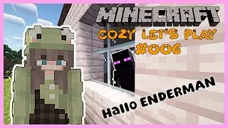 Besuch vom ENDERMAN 🌸 Minecraft Cozy Let's Play | Folge 006