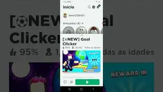 consegui ter um chute muito forte no Roblox (goal Click)