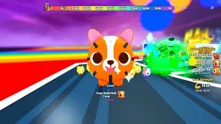 I hatched the NEW Huge Basketball Corgi in Pet Simulator 99!