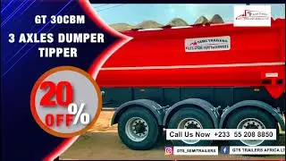 GTS 30CBM 3 AXLES TIPPER