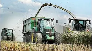 Kukurydza Na Pustyni | 2 Fadromy 70 Ton W Akcji | Koszenie QQ 2019 W OHZ Garzyn Nową Sieczkarnią?!