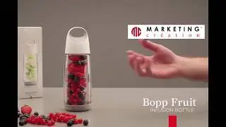 Id&eacute;e objet publicitaire : la bouteille avec infuseur
