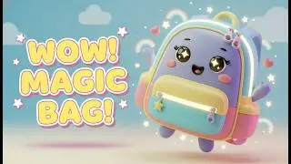 Magic Backpack Song 🎒✨ | Fun ABC, Colors & Numbers for Kids