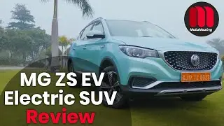 MG ZS EV Review - Fully Electric SUV | MG ZS EV First Drive Review | Motomazing India