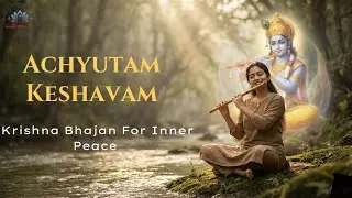 Achyutam Keshavam | Beautiful Krishna Bhajan for Inner Peace