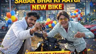 Sagar ki bhi a rahi hai new bike 😊#viral #tranding 
